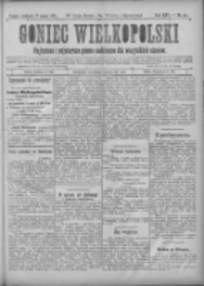 Goniec Wielkopolski: najtańsze i najstarsze pismo codzienne dla wszystkich stanów 1901.03.17 R.25 Nr64