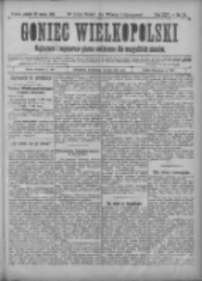 Goniec Wielkopolski: najtańsze i najstarsze pismo codzienne dla wszystkich stanów 1901.03.29 R.25 Nr73