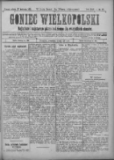 Goniec Wielkopolski: najtańsze i najstarsze pismo codzienne dla wszystkich stanów 1901.04.27 R.25 Nr97+dodatki