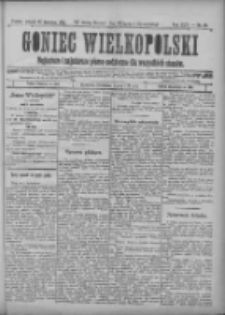 Goniec Wielkopolski: najtańsze i najstarsze pismo codzienne dla wszystkich stanów 1901.04.30 R.25 Nr99