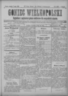 Goniec Wielkopolski: najtańsze i najstarsze pismo codzienne dla wszystkich stanów 1901.05.07 R.25 Nr105