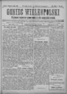 Goniec Wielkopolski: najtańsze i najstarsze pismo codzienne dla wszystkich stanów 1901.05.14 R.25 Nr110