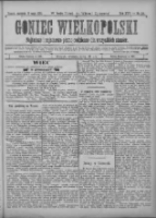 Goniec Wielkopolski: najtańsze i najstarsze pismo codzienne dla wszystkich stanów 1901.05.19 R.25 Nr114
