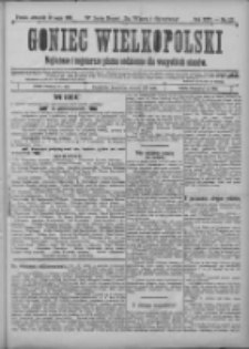 Goniec Wielkopolski: najtańsze i najstarsze pismo codzienne dla wszystkich stanów 1901.05.30 R.25 Nr122