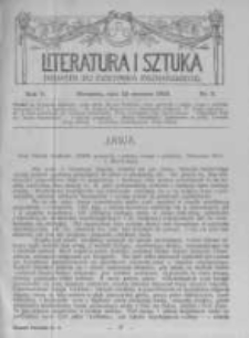Literatura i Sztuka. Dodatek do Dziennika Poznańskiego. 1913 R.5 nr2