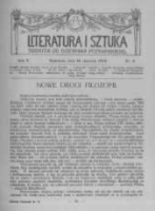 Literatura i Sztuka. Dodatek do Dziennika Poznańskiego. 1913 R.5 nr3