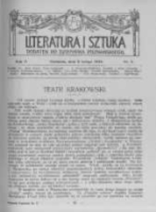 Literatura i Sztuka. Dodatek do Dziennika Poznańskiego. 1913 R.5 nr5