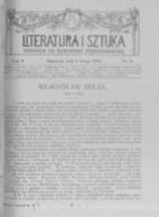 Literatura i Sztuka. Dodatek do Dziennika Poznańskiego. 1913 R.5 nr6
