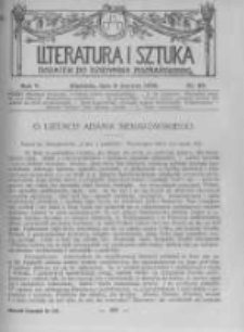Literatura i Sztuka. Dodatek do Dziennika Poznańskiego. 1913 R.5 nr23