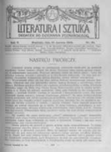 Literatura i Sztuka. Dodatek do Dziennika Poznańskiego. 1913 R.5 nr24
