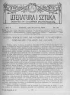 Literatura i Sztuka. Dodatek do Dziennika Poznańskiego. 1913 R.5 nr26