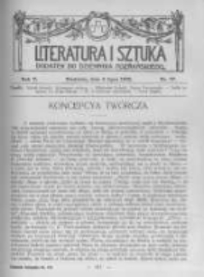 Literatura i Sztuka. Dodatek do Dziennika Poznańskiego. 1913 R.5 nr27