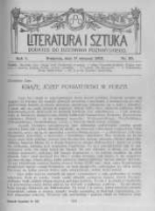 Literatura i Sztuka. Dodatek do Dziennika Poznańskiego. 1913 R.5 nr33