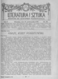 Literatura i Sztuka. Dodatek do Dziennika Poznańskiego. 1913 R.5 nr42