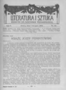 Literatura i Sztuka. Dodatek do Dziennika Poznańskiego. 1913 R.5 nr44