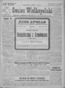 Goniec Wielkopolski: najstarsze i najtańsze pismo codzienne dla wszystkich stanów 1926.01.19 R.49 Nr14
