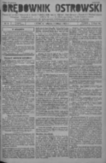 Orędownik Ostrowski: pismo na powiat Ostrowski oraz miast Ostrowa, Odolanowa, Sulmierzyc, Raszkowa i Skalmierzyc 1935.02.05 R.84 Nr11