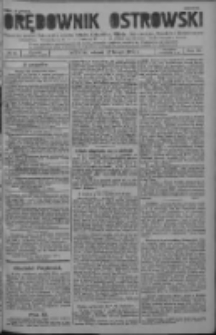 Orędownik Ostrowski: pismo na powiat Ostrowski oraz miast Ostrowa, Odolanowa, Sulmierzyc, Raszkowa i Skalmierzyc 1935.02.12 R.84 Nr13