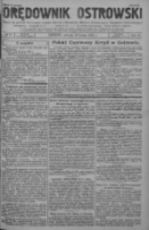 Orędownik Ostrowski: pismo na powiat Ostrowski oraz miast Ostrowa, Odolanowa, Sulmierzyc, Raszkowa i Skalmierzyc 1935.02.26 R.84 Nr17
