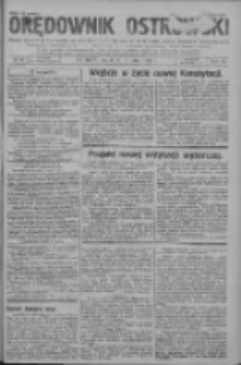Orędownik Ostrowski: pismo na powiat Ostrowski oraz miast Ostrowa, Odolanowa, Sulmierzyc, Raszkowa i Skalmierzyc 1935.04.26 R.84 Nr34