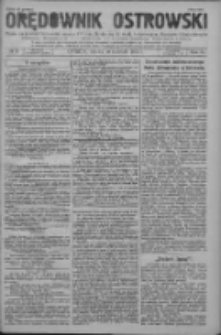 Orędownik Ostrowski: pismo na powiat Ostrowski oraz miast Ostrowa, Odolanowa, Sulmierzyc, Raszkowa i Skalmierzyc 1935.04.30 R.84 Nr35