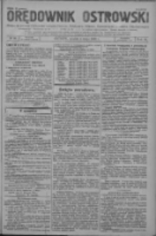 Orędownik Ostrowski: pismo na powiat Ostrowski oraz miast Ostrowa, Odolanowa, Sulmierzyc, Raszkowa i Skalmierzyc 1935.05.03 R.84 Nr36