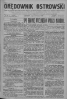 Orędownik Ostrowski: pismo na powiat Ostrowski oraz miast Ostrowa, Odolanowa, Sulmierzyc, Raszkowa i Skalmierzyc 1935.05.17 R.84 Nr40