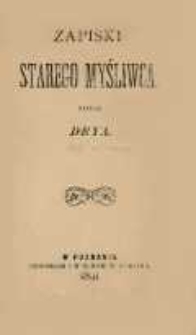 Zapiski starego myśliwca