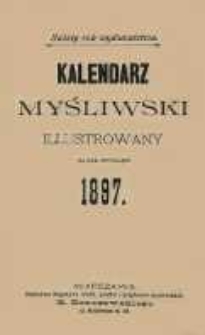 Kalendarz myśliwski ilustrowany na rok 1897
