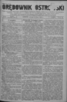 Orędownik Ostrowski: pismo na powiat Ostrowski oraz miast Ostrowa, Odolanowa, Sulmierzyc, Raszkowa i Skalmierzyc 1935.07.23 R.84 Nr59
