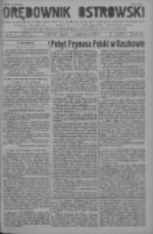 Orędownik Ostrowski: pismo na powiat Ostrowski oraz miast Ostrowa, Odolanowa, Sulmierzyc, Raszkowa i Skalmierzyc 1935.10.01 R.84 Nr79