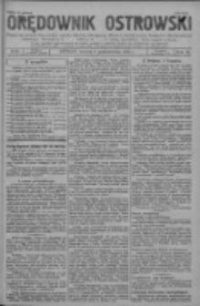 Orędownik Ostrowski: pismo na powiat Ostrowski oraz miast Ostrowa, Odolanowa, Sulmierzyc, Raszkowa i Skalmierzyc 1935.10.08 R.84 Nr81