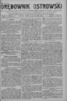Orędownik Ostrowski: pismo na powiat Ostrowski oraz miast Ostrowa, Odolanowa, Sulmierzyc, Raszkowa i Skalmierzyc 1935.10.22 R.84 Nr85
