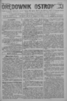 Orędownik Ostrowski: pismo na powiat Ostrowski oraz miast Ostrowa, Odolanowa, Sulmierzyc, Raszkowa i Skalmierzyc 1935.10.25 R.84 Nr86