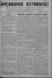 Orędownik Ostrowski: pismo na powiat Ostrowski oraz miast Ostrowa, Odolanowa, Sulmierzyc, Raszkowa i Skalmierzyc 1935.12.17 R.84 Nr101