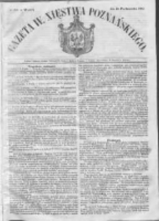 Gazeta Wielkiego Xięstwa Poznańskiego 1852.10.12 Nr239