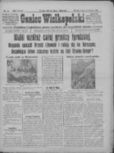 Goniec Wielkopolski: najtańsze i najstarsze pismo codzienne dla wszystkich stanów 1915.08.28 R.38 Nr196