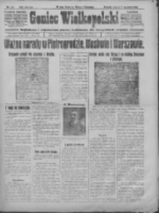 Goniec Wielkopolski: najtańsze i najstarsze pismo codzienne dla wszystkich stanów 1915.09.07 R.38 Nr204