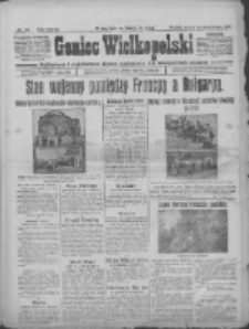 Goniec Wielkopolski: najtańsze i najstarsze pismo codzienne dla wszystkich stanów 1915.10.19 R.38 Nr240
