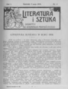 Literatura i Sztuka. Dodatek do Dziennika Poznańskiego. 1909 R.1 nr5