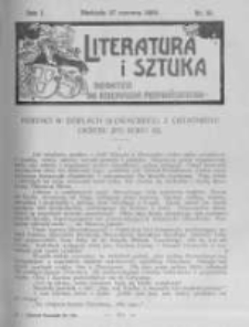 Literatura i Sztuka. Dodatek do Dziennika Poznańskiego. 1909 R.1 nr13