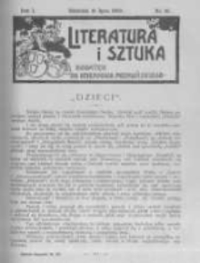 Literatura i Sztuka. Dodatek do Dziennika Poznańskiego. 1909 R.1 nr16