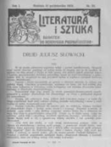 Literatura i Sztuka. Dodatek do Dziennika Poznańskiego. 1909 R.1 nr28