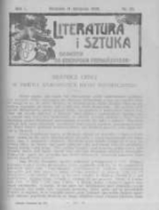 Literatura i Sztuka. Dodatek do Dziennika Poznańskiego. 1909 R.1 nr33