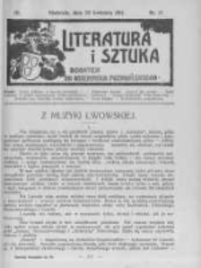 Literatura i Sztuka. Dodatek do Dziennika Poznańskiego. 1911 R.3 nr17