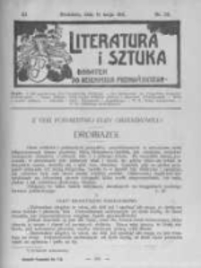 Literatura i Sztuka. Dodatek do Dziennika Poznańskiego. 1911 R.3 nr20