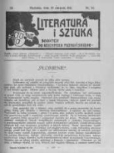 Literatura i Sztuka. Dodatek do Dziennika Poznańskiego. 1911 R.3 nr34
