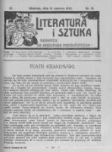 Literatura i Sztuka. Dodatek do Dziennika Poznańskiego. 1912 R.4 nr24