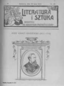 Literatura i Sztuka. Dodatek do Dziennika Poznańskiego. 1912 R.4 nr30
