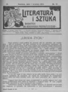 Literatura i Sztuka. Dodatek do Dziennika Poznańskiego. 1912 R.4 nr35